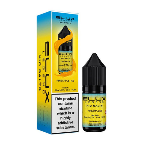 Elux Legend Nic Salts 10ml E-liquids - Pack Of 10 - Vaperdeals