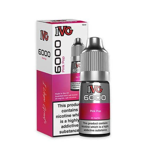 IVG 6000 Nic Salt 10ml Bottle Box of 10 - Mcr Vape Distro