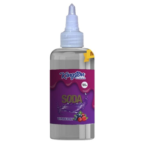 Kingston E-liquids Soda 500ml Shortfill - Vaperdeals